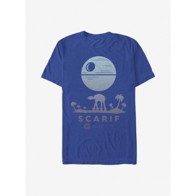 Star Wars Rogue One Scarif Blue T-Shirt for Men