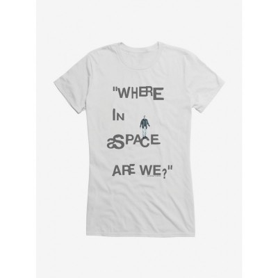 Doctor Who Thirteenth Doctor Ryan Lost In Space Junior T-Shirt