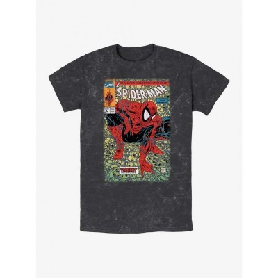 Marvel's Spider-Man Mineral Wash T-Shirt - Multi Colors for Men