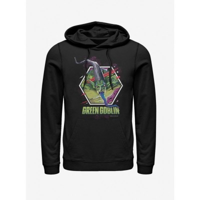 Marvel Men's Comfortable Goblin Rage Spider-Man hoodie - Black