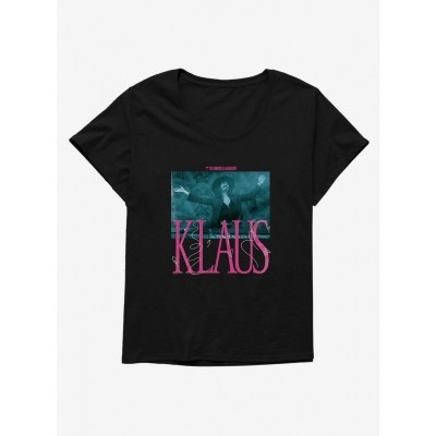 Umbrella Academy Klaus Design Plus Size Girls Scoop Neck Tee