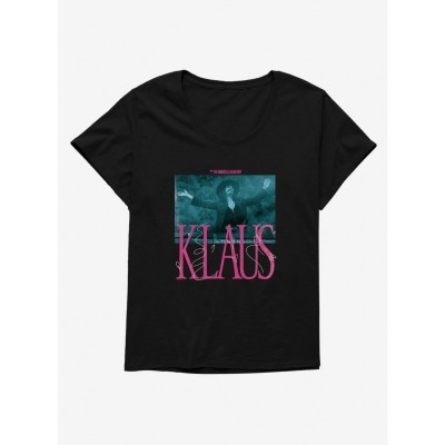 Umbrella Academy Klaus Design Plus Size Girls Scoop Neck Tee