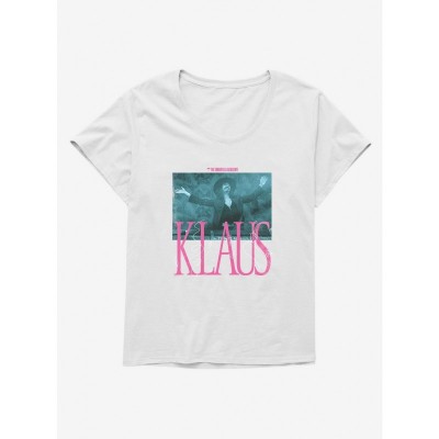 Umbrella Academy Klaus Design Plus Size Girls Scoop Neck Tee