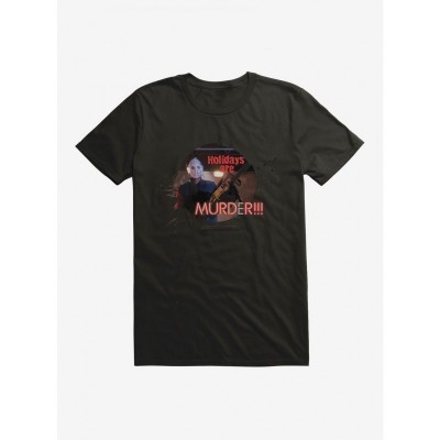 National Lampoon Christmas Vacation Murder Mystery T-Shirt for Men