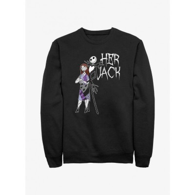 Disney Jack Skellington Nightmare Before Christmas Black Sweatshirt for Men