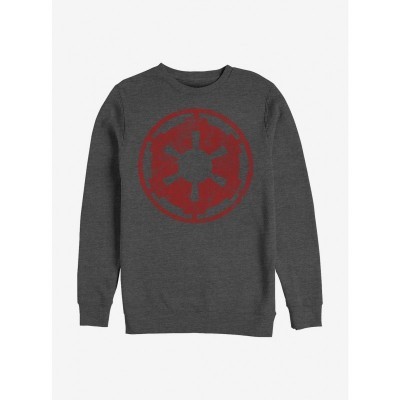 Star Wars Grey Empire Emblem Sweater for Men