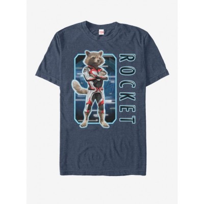 Marvel Avengers Rocket Armor T-Shirt - Blue Men's Solo Box Edition