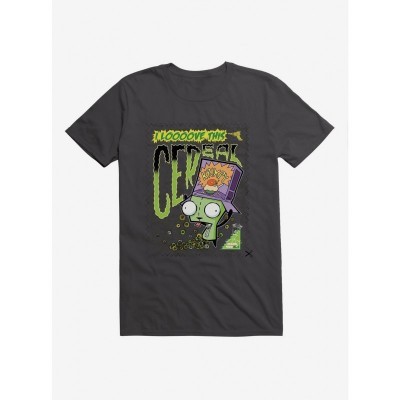 Extra Soft Invader Zim Tee - Black Men's Love This Cereal Shirt