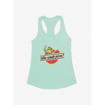 Teenage Mutant Ninja Turtles Pizza Time Girls Tank Top