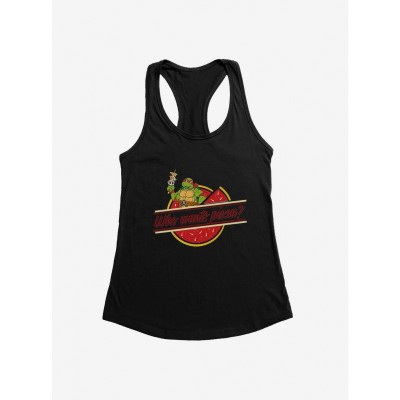 Teenage Mutant Ninja Turtles Pizza Time Girls Tank Top