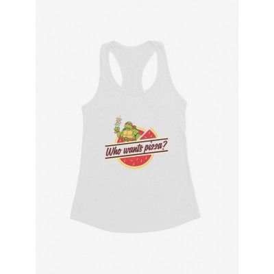Teenage Mutant Ninja Turtles Pizza Time Girls Tank Top