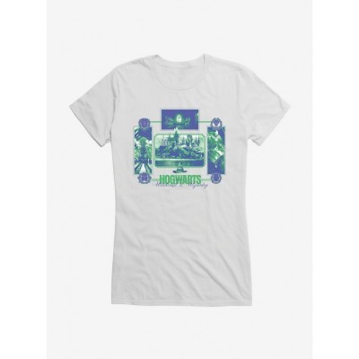Harry Potter Hogwarts Hall Girls Cotton T-Shirt - White