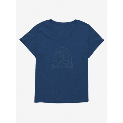 Harry Potter Gryffindor Traits Plus Size Tee for Girls