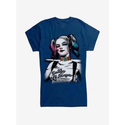 DC Comics Suicide Squad Harley Quinn Lightweight Cotton Junior T-Shirt