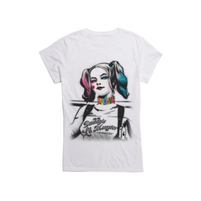DC Comics Suicide Squad Harley Quinn Lightweight Cotton Junior T-Shirt