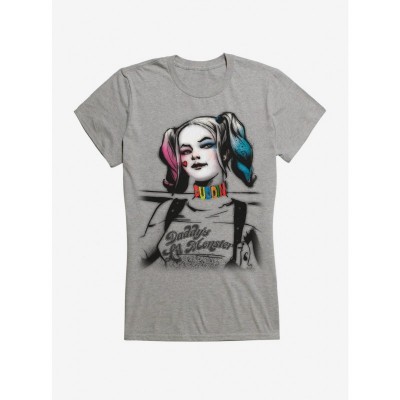 DC Comics Suicide Squad Harley Quinn Lightweight Cotton Junior T-Shirt