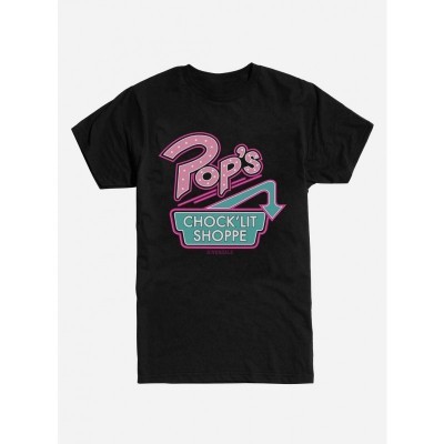 Extra Soft Black Neon Logo T-Shirt for Men by Riverdale