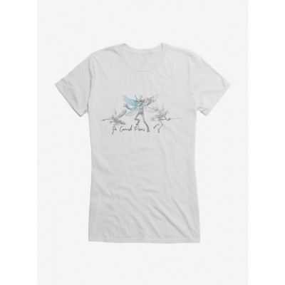 Harry Potter Cornish Pixie Graphic Tee for Girls - White