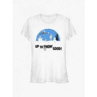 Star Wars Snow White Storm Troopers T-Shirt for Girls