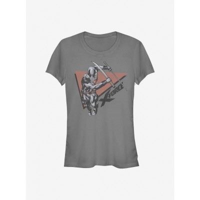 Marvel Grey X-Force Girls T-Shirt - Lightweight Cotton
