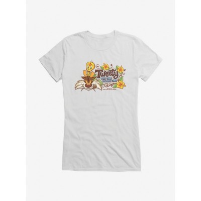 Looney Tunes Tweety Tiki Time Girls Cotton T-Shirt