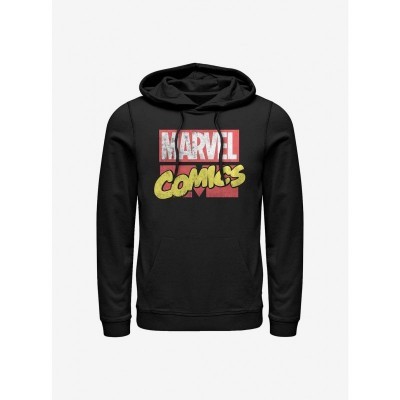 Marvel Black Logo Hoodie for Men