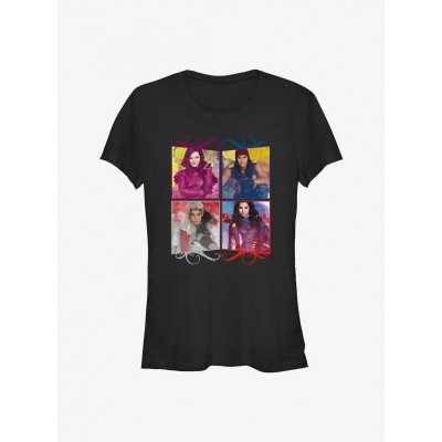 Disney Descendants Evil Queen Girls T-Shirt - Junior Sizes Black