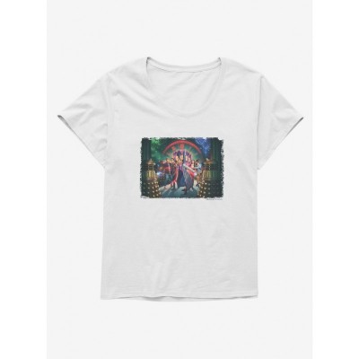 Doctor Who Thirteenth Doctor Festive Hero Plus Size T-Shirt for Girls
