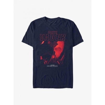 Obi-Wan Kenobi vs Darth Vader Graphic Tee - Blue for Men