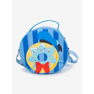 Disney Donald Duck Donut Crossbody Bag - Premium Vegan Leather