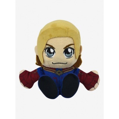 Marvel Captain Marvel Kuricha Plush Toy - 8" Handmade Soft Polyester Figure