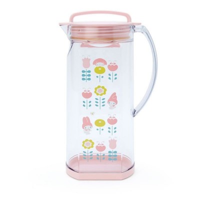 My Melody Retro Acrylic Water Pitcher - Durable & Lightweight for Outdoor Fun