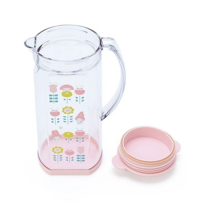 My Melody Retro Acrylic Water Pitcher - Durable & Lightweight for Outdoor Fun