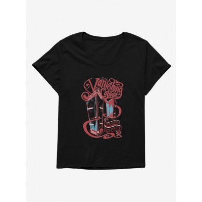 Harry Potter Plus Size Tee for Girls - Vanishing Cabinet Design