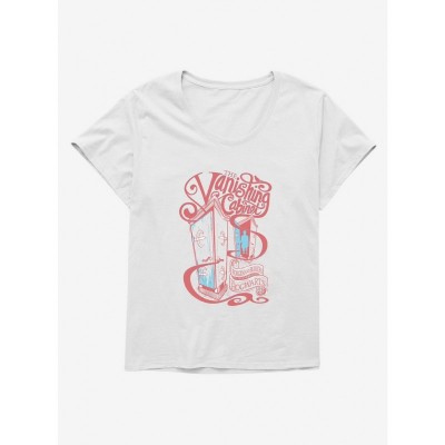 Harry Potter Plus Size Tee for Girls - Vanishing Cabinet Design