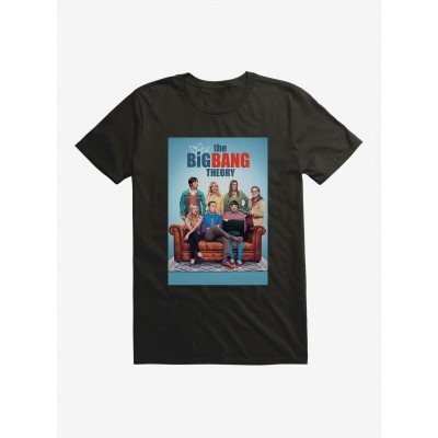 The Big Bang Theory Character Print Men's Cotton T-Shirt
