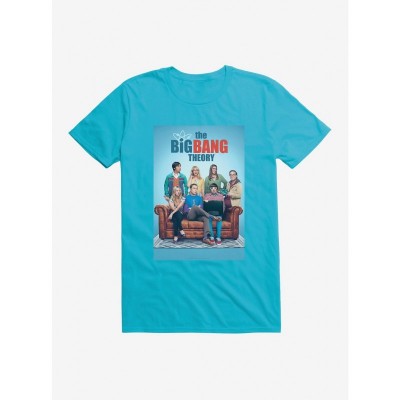 The Big Bang Theory Character Print Men's Cotton T-Shirt