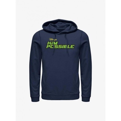 Disney Kim Possible Logo Hoodie - Blue for Men
