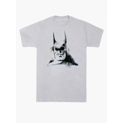 Batman Skull Watercolor T-Shirt by DC Comics for Men