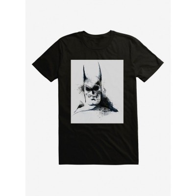 Batman Skull Watercolor T-Shirt by DC Comics for Men