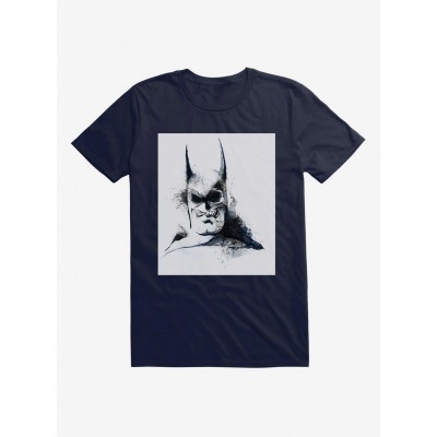 Batman Skull Watercolor T-Shirt by DC Comics for Men