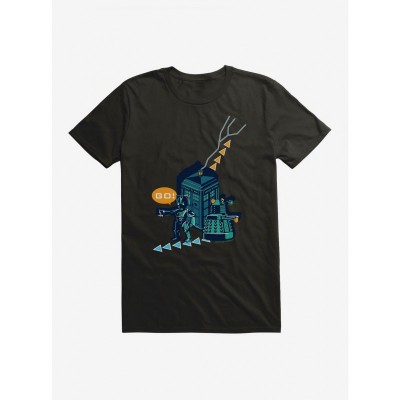 Doctor Who TARDIS Enemy Territory Unisex Cotton T-Shirt