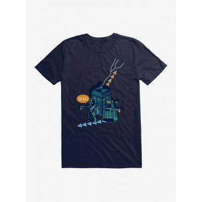 Doctor Who TARDIS Enemy Territory Unisex Cotton T-Shirt