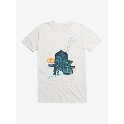 Doctor Who TARDIS Enemy Territory Unisex Cotton T-Shirt