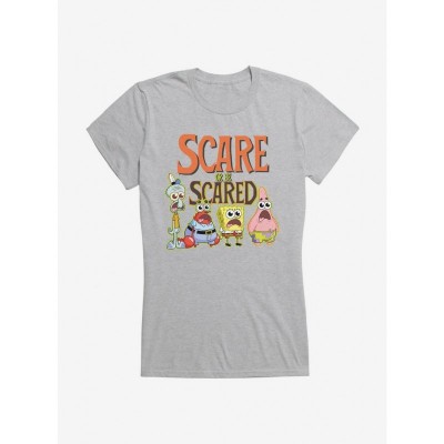 SpongeBob SquarePants Girls Scare Or Be Scared Junior T-Shirt