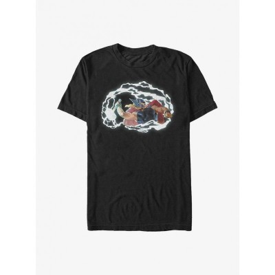 Marvel Superhero Thor Power Swing T-Shirt - Men's Black
