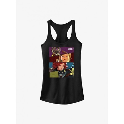 Marvel What If...? Girls Heroic Tank Top - Black