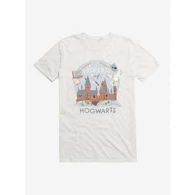 Harry Potter Hedwig Hogwarts Property Unisex T-Shirt