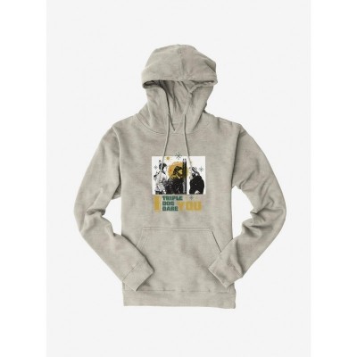 A Christmas Story Triple Dog Dare You Men's Fleece Hoodie