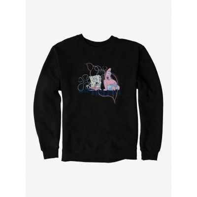 SpongeBob SquarePants Pastel Best Friends Men's Sweatshirt